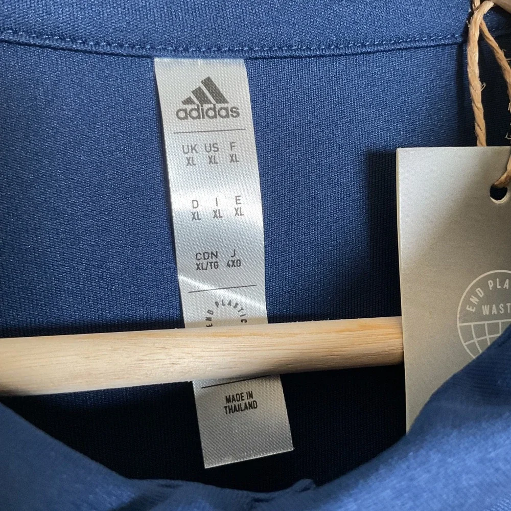 Adidas‎ NAU Polo Shirt AEROREADY Moisture Wicking Athletic XL